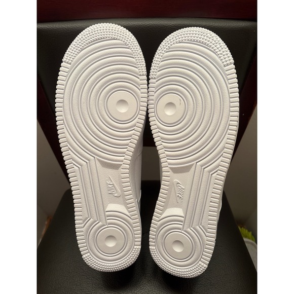 New Nike Air Force 1 07 White Cool Grey Mens Size 11.5 Shoes Sneakers - Picture 6 of 7